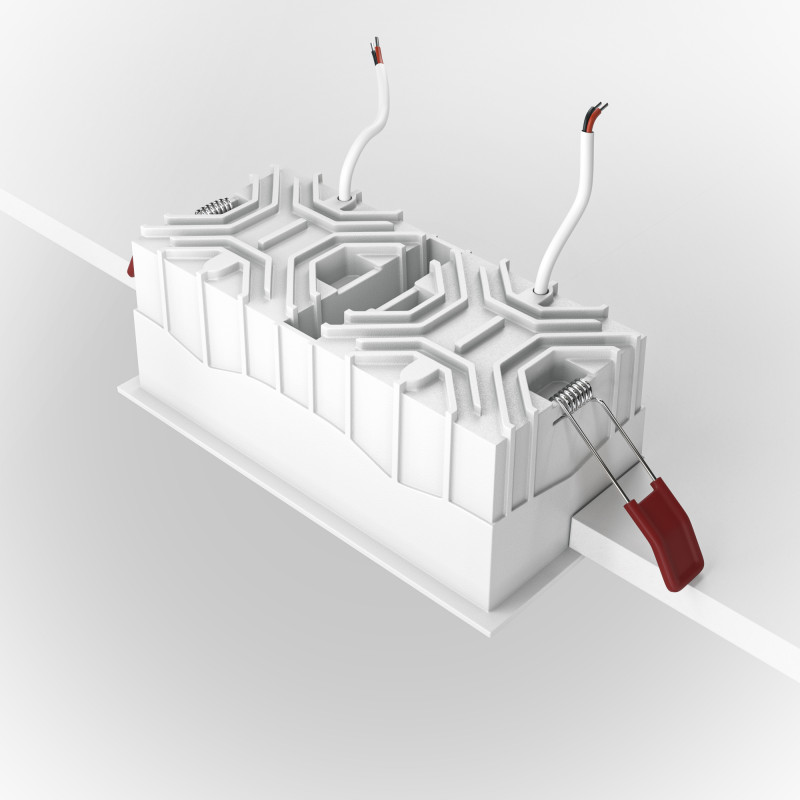 Встраиваемый светильник Maytoni Technical DL043-02-15W4K-SQ-W
