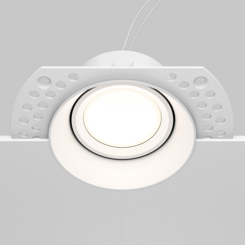 Встраиваемый светильник Maytoni Technical DL042-01-RD-W