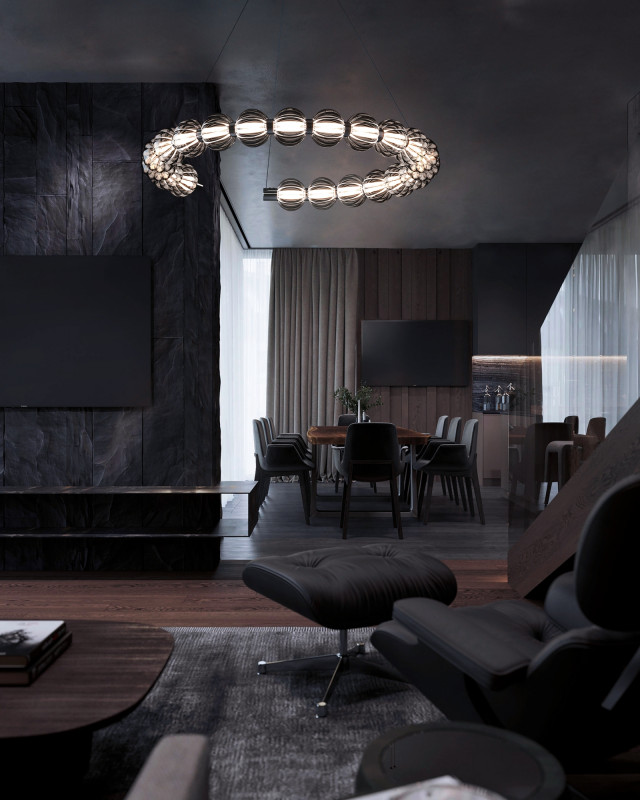 Подвесная люстра Maytoni MOD555PL-L26CH4K